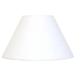 Abat-jour EMPIRE (D20cm) En Coton Blanc