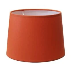 Abat-jour KAZA (D20cm) En Chintz Paprika