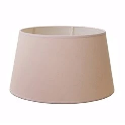 Abat-jour KAZA (D40cm) En Coton Rose Nude
