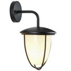 Applique Murale Extérieur AGARO En Aluminium Noir