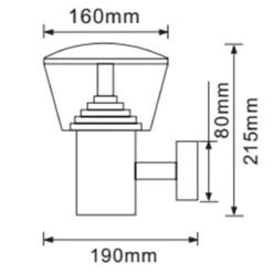 Applique Murale Extérieur LED APENNINS Argentée En Métal -BRILLIANT Soldes Boutique applique murale exterieur led apennins argentee en metal keria hk170177 2