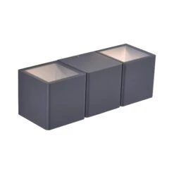 Applique Murale Extérieur MARCEL Grise En Métal