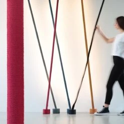 Lampadaire ELASTICA Led Bleu