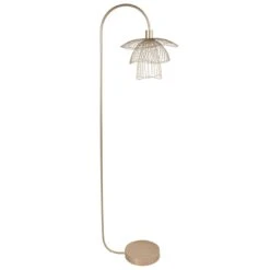 Lampadaire PAPILLON Taille XS En Métal Doré