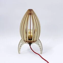 Lampe à Poser ARIANE En Bois Naturel -BRILLIANT Soldes Boutique lampe a poser ariane en bois naturel atelier loupiote 2303718 2