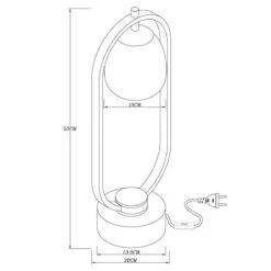 Lampe à Poser BOWY En Métal Noir Mat Et Verre Fumé -BRILLIANT Soldes Boutique lampe a poser bowy en metal noir mat et verre fume keria 2101710 2