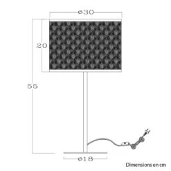 Lampe à Poser GLOOM En Métal Noir Mat Intérieur Or -BRILLIANT Soldes Boutique lampe a poser gloom en metal noir mat interieur or keria 1903372 2