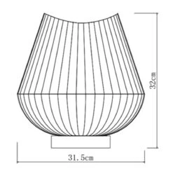 Lampe à Poser GROOVE En Métal Bleu Foncé -BRILLIANT Soldes Boutique lampe a poser groove en metal bleu fonce keria 1902937 2