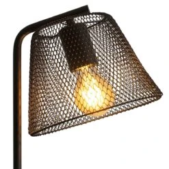 Lampe à Poser KORIE En Métal Noir -BRILLIANT Soldes Boutique lampe a poser korie en metal noir nave 2006302 2