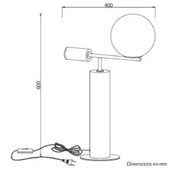 Lampe à Poser LEXY (H60cm) En Marbre Noir, Métal Laiton Et Verre Opale Blanc 10 Lampe à Poser LEXY (H60cm) En Marbre Noir, Métal Laiton Et Verre Opale Blanc -BRILLIANT Soldes Boutique lampe a poser lexy h60cm en marbre noir metal laiton et verre opale blanc laurie 2008541 4