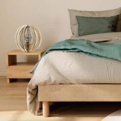 Lampe à Poser OYA En Bois Naturel -BRILLIANT Soldes Boutique lampe a poser oya en bois naturel atelier loupiote 2303965 3