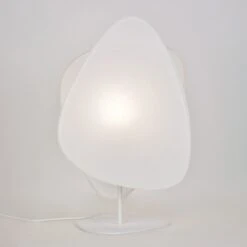 Lampe à Poser SCREEN En Papier Murano Blanc -BRILLIANT Soldes Boutique lampe a poser screen en papier murano blanc marketset 2103227 4