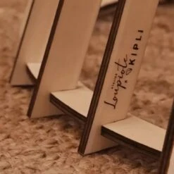 Lampe à Poser TIPI En Bois Naturel -BRILLIANT Soldes Boutique lampe a poser tipi en bois naturel atelier loupiote 2303964 5