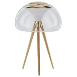 Lampe à Poser WALLY En Bois Naturel Et Verre Transparent 15 Lampe à Poser WALLY En Bois Naturel Et Verre Transparent -BRILLIANT Soldes Boutique lampe a poser wally en bois naturel et verre transparent laurie 2009664 7