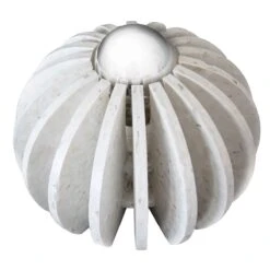 Lampe à Poser WRECKING BALL En Bois MDF Blanc