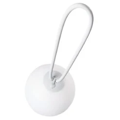 Fatboy Lampe Baladeuse Extérieur LED BOLLEKE En Polypropylène Blanc Anse Gris Clair -BRILLIANT Soldes Boutique lampe baladeuse exterieur led bolleke en polypropylene blanc anse gris clair fatboy l180115 4