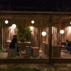 Fatboy Lampe Baladeuse Extérieur LED BOLLEKE En Polypropylène Blanc Anse Gris Clair -BRILLIANT Soldes Boutique lampe baladeuse exterieur led bolleke en polypropylene blanc anse gris clair fatboy l180115 8