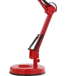 Globo Lampe De Bureau Industrielle Articulée FAMOUS Rouge En Métal -BRILLIANT Soldes Boutique lampe de bureau industrielle articulee famous rouge en metal globo kw170279 2