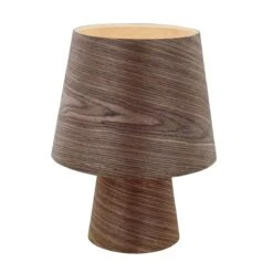 Lampe De Salon AMBRE Bois En Métal