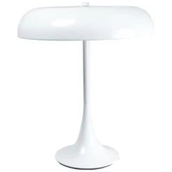 Lampe De Salon Design MADISON Blanche En Métal