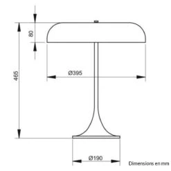 Lampe De Salon Design MADISON Blanche En Métal -BRILLIANT Soldes Boutique lampe de salon design madison blanche en metal aluminor kw180882 3