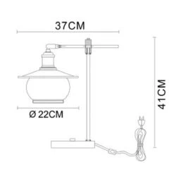 Globo Lampe ELOA Cuivrée En Métal Et Verre -BRILLIANT Soldes Boutique lampe eloa cuivree en metal et verre globo k1800146 2