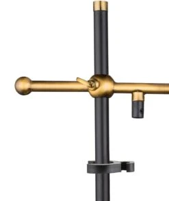 Globo Lampe Industrielle LENIUS Noire Et Dorée En Métal -BRILLIANT Soldes Boutique lampe industrielle lenius noire et doree en metal globo kw170310 3