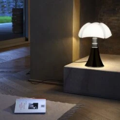 Lampe MINI PIPISTRELLO LED Dimmable Couleur Noir ébène -BRILLIANT Soldes Boutique lampe mini pipistrello led dimmable couleur noir ebene martinelli 2101229 13