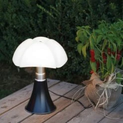 Lampe MINI PIPISTRELLO LED Dimmable Couleur Noir ébène -BRILLIANT Soldes Boutique lampe mini pipistrello led dimmable couleur noir ebene martinelli 2101229 5