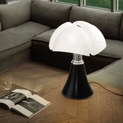 Lampe MINI PIPISTRELLO LED Dimmable Couleur Noir ébène -BRILLIANT Soldes Boutique lampe mini pipistrello led dimmable couleur noir ebene martinelli 2101229 6