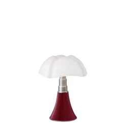 Lampe MINI PIPISTRELLO LED Dimmable Rouge Pourpre -BRILLIANT Soldes Boutique lampe mini pipistrello led dimmable rouge pourpre martinelli 2101230 2