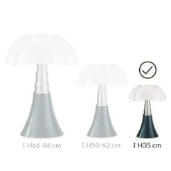 Lampe MINI PIPISTRELLO LED Dimmable Verte -BRILLIANT Soldes Boutique lampe mini pipistrello led dimmable verte martinelli 2101231 8