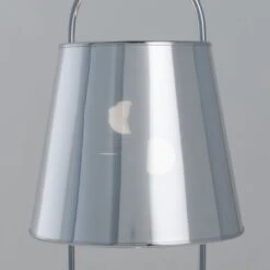 Lampe Tactile SHAPE Argentée En Métal Et PVC -BRILLIANT Soldes Boutique lampe tactile shape argentee en metal et pvc keria hk170048 5