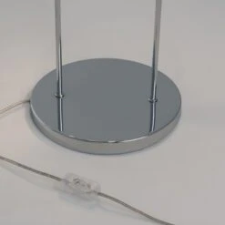 Lampe Tactile SHAPE Argentée En Métal Et PVC -BRILLIANT Soldes Boutique lampe tactile shape argentee en metal et pvc keria hk170048 6