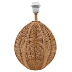 Pied De Lampe VAYLA En Papier Naturel -BRILLIANT Soldes Boutique pied de lampe vayla en papier naturel keria 2100958 1