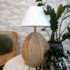 Pied De Lampe VAYLA En Papier Naturel