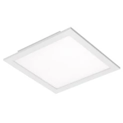 Plafonnier LED PIATTO (1800lum) En Métal Et Plastique Blanc -BRILLIANT Soldes Boutique plafonnier led piatto 1800lum en metal et plastique blanc briloner 1904008 1