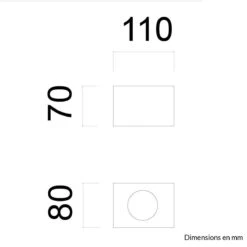 Spot Seul MANHATTAN En Métal Rose -BRILLIANT Soldes Boutique spot seul manhattan en metal rose lumicom 2206624 2