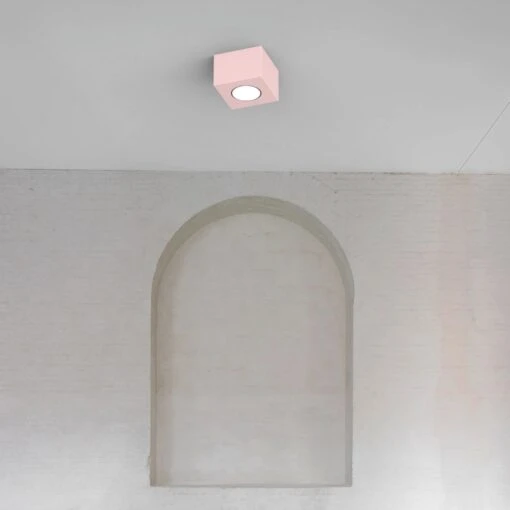 Spot Seul MANHATTAN En Métal Rose -BRILLIANT Soldes Boutique spot seul manhattan en metal rose lumicom 2206624